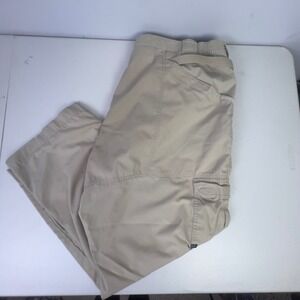 5.11 Tactical Cargo Shorts Mens 54 Tan Khaki Good Ripstop Utility Pockets
